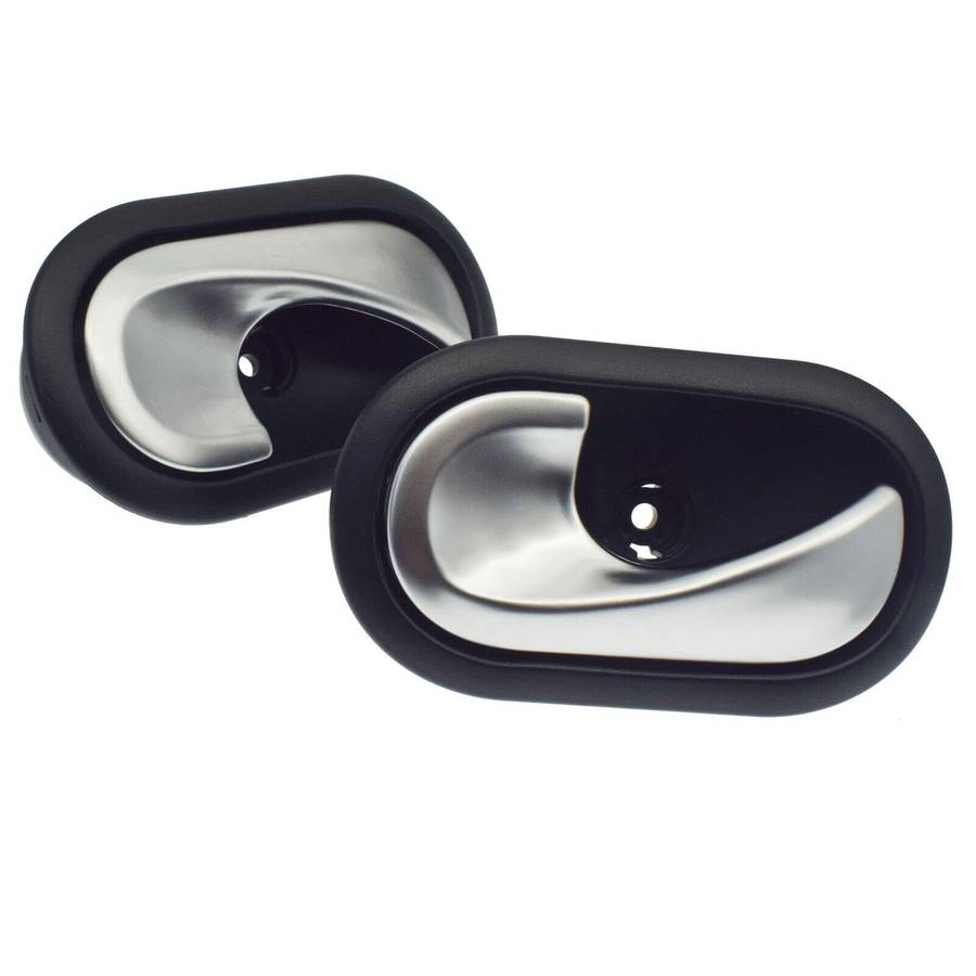 4PCS Interior Door Handles Left &amp; Right Side For Renault Megane MK2 2002-2008