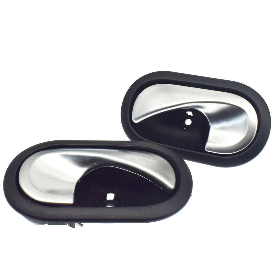 4PCS Interior Door Handles Left &amp; Right Side For Renault Megane MK2 2002-2008