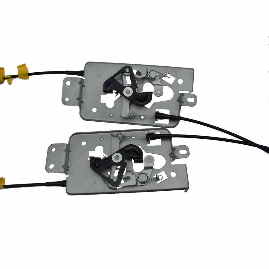 For Ford F-150 2004-2008 Left &amp; Right Door Latch Lock Cable Rear 8L3Z18264A01B