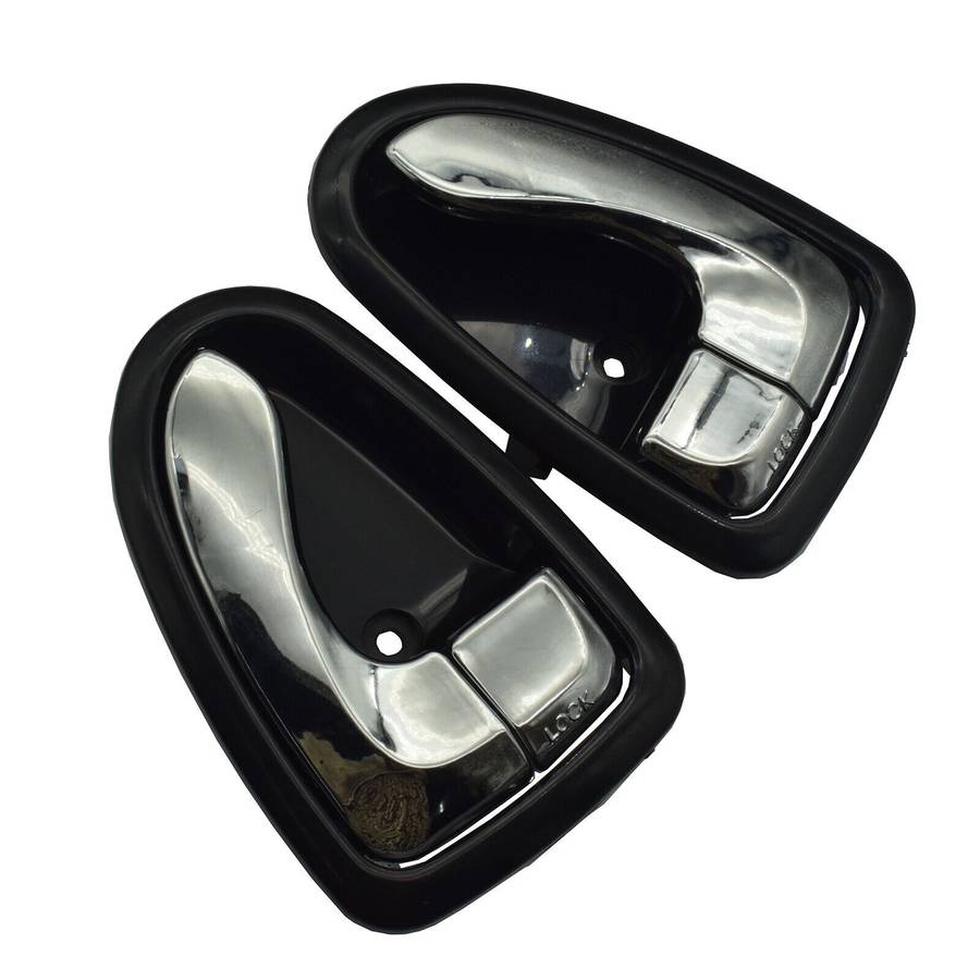 Interior Inner Door Handles Left &amp; Right Pair For Hyundai Accent 2000-2006