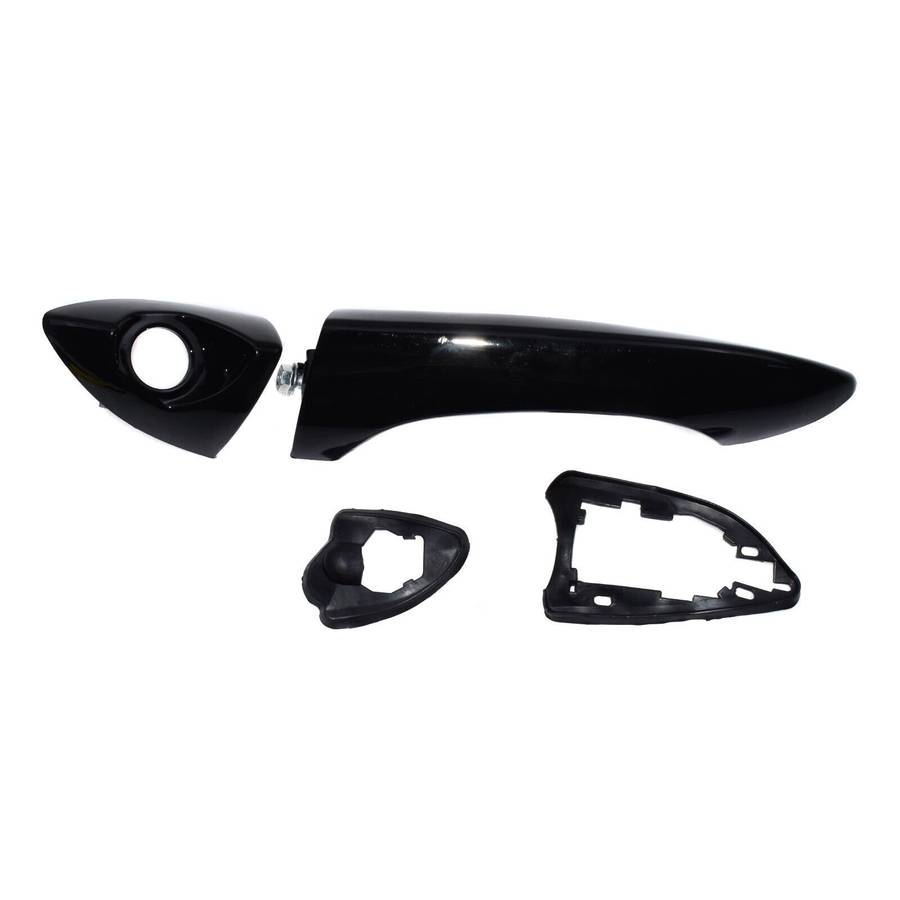Black Outside Door Handle Front Left For BMW X5 E53 2000-2005 51218257737
