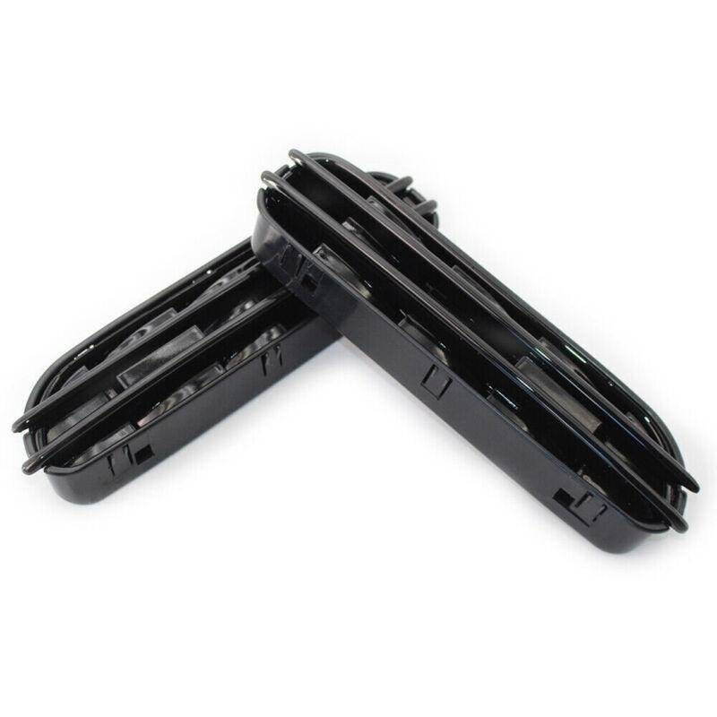Fits BMW 5 Series E39 E60 E61 M5 Side Fender Air Flow Vents Grille Gloss Black