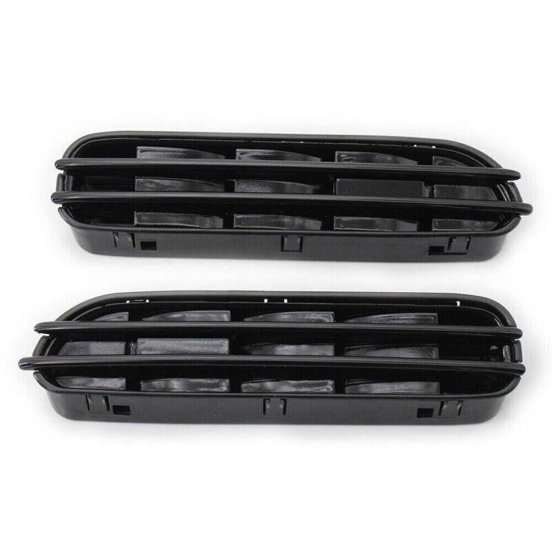 Fits BMW 5 Series E39 E60 E61 M5 Side Fender Air Flow Vents Grille Gloss Black