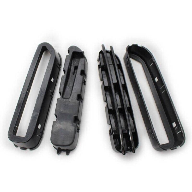 Fits BMW 5 Series E39 E60 E61 M5 Side Fender Air Flow Vents Grille Gloss Black