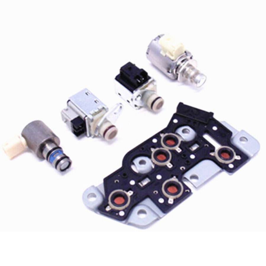5Pcs 4L80E Transmission Solenoid Kit GM For Chevrolet 2004-On EPC Shift TCC