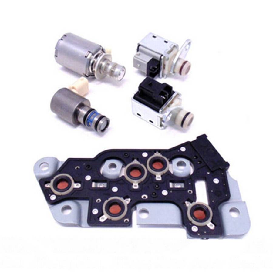 5Pcs 4L80E Transmission Solenoid Kit GM For Chevrolet 2004-On EPC Shift TCC