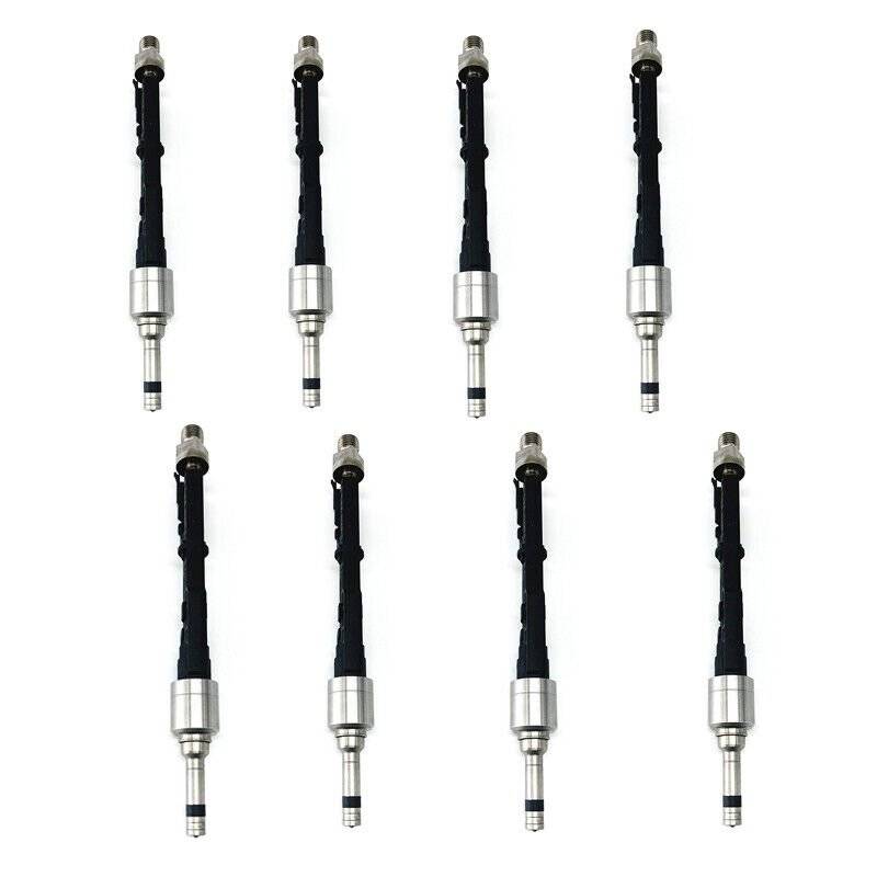 8Pcs Fuel Injector 13647645956 Fit For BMW M5 M6 X5 X6 550i 650i 750i 4.4L