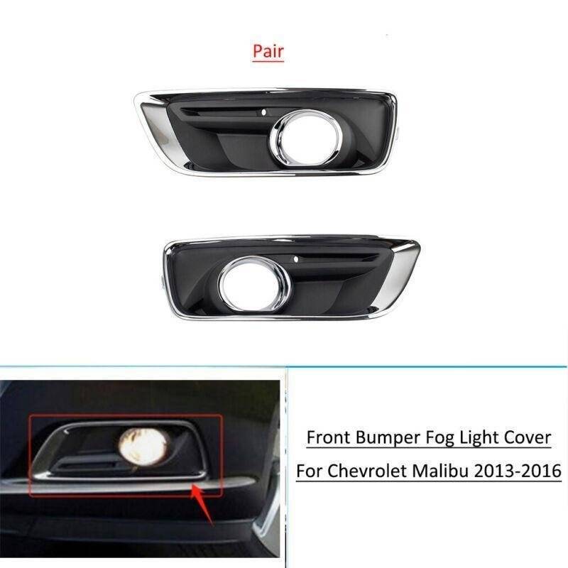 Fog Light Cover Grille Bezel For Chevy Malibu 2012- 2015 Right Left Side