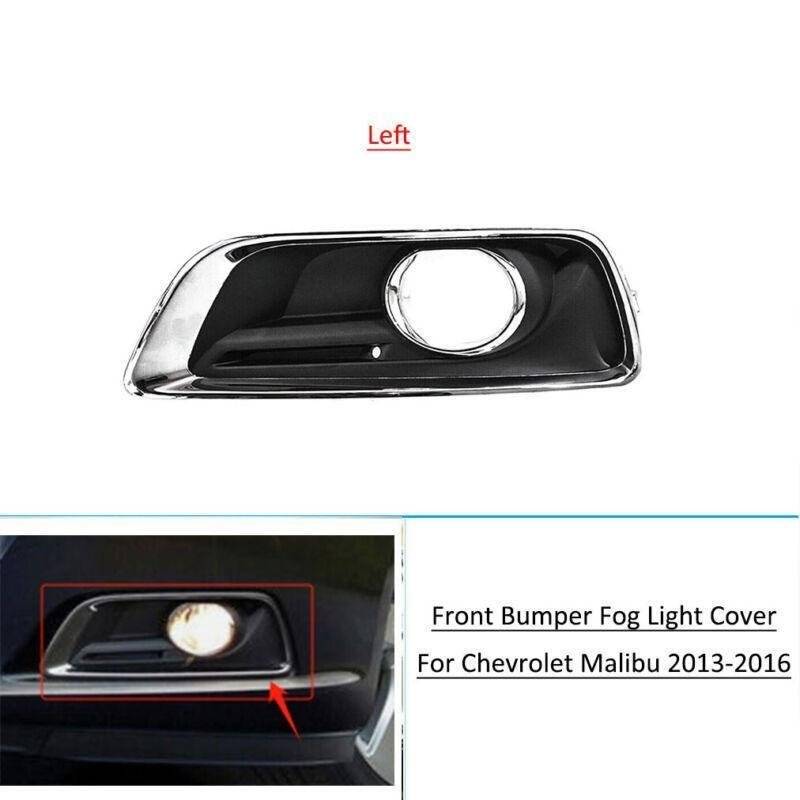 Left Side Fog Light Cover Grille Bezel For Chevy Malibu 2012 2013 2014 2015