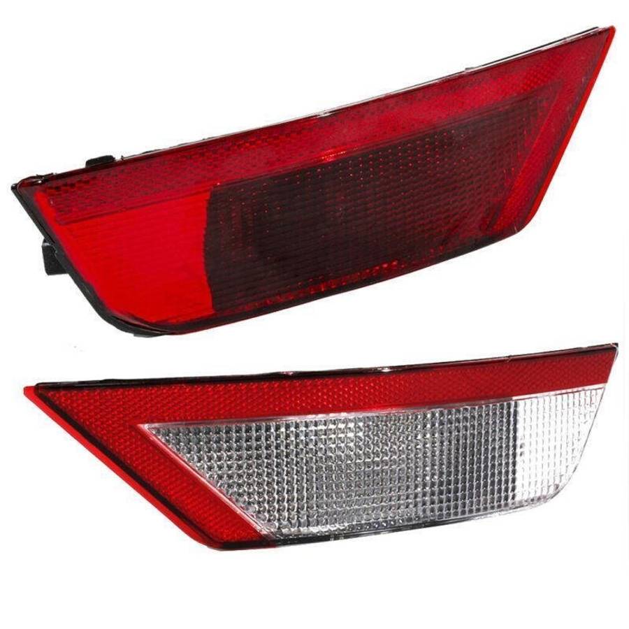 Pair Rear Bumper Stop Lamp Light Reflector For Ford Focus MK2 2008-2012