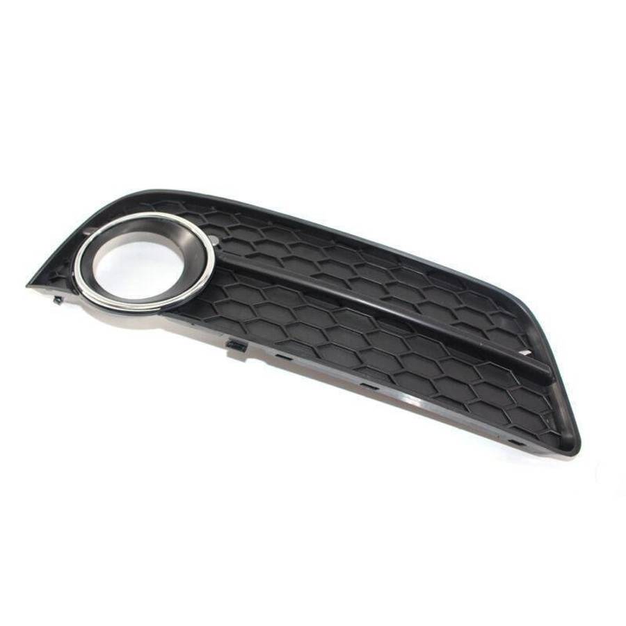 1X ABS Car Front Left Bumper Fog Light Lower Grille Cover for Audi A5 2008-2011