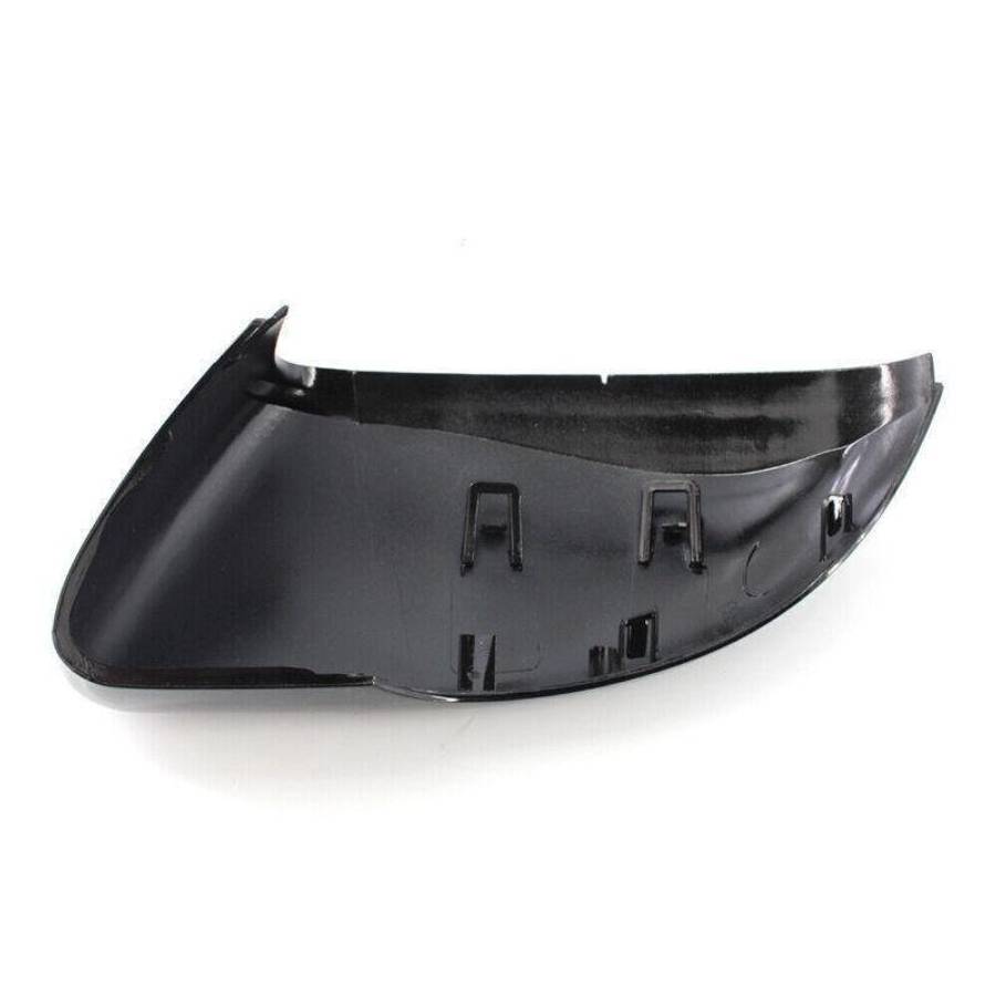 L&amp;R Gloss Black Wing Rearview Mirror Cover Cap Set Fit for VW Golf MK6 2009-13