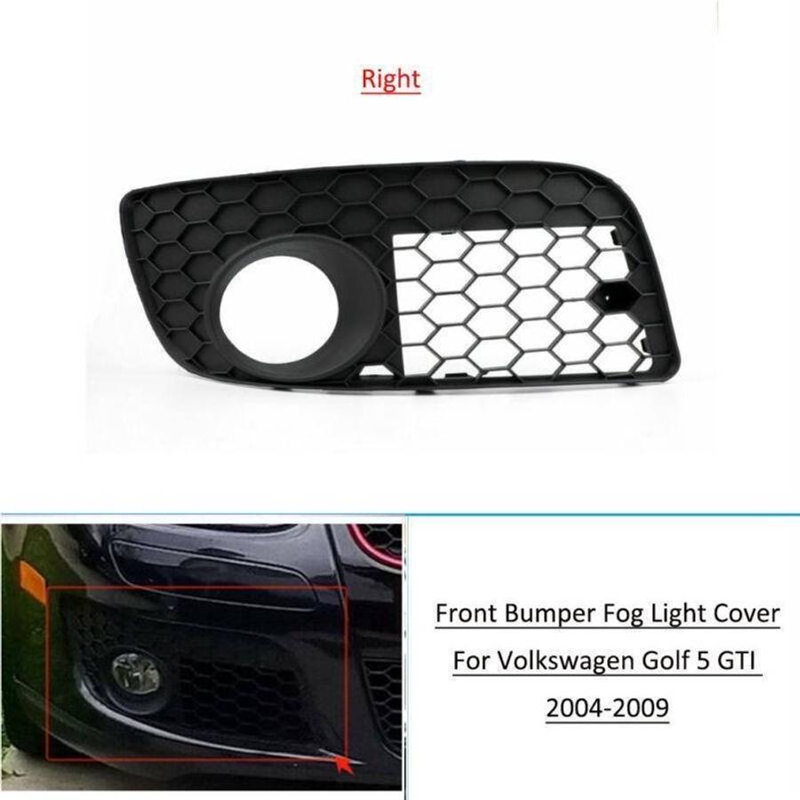 Front Bumper Fog Light Cover For VW Golf GTI MK5 2004-2009 2007 2008 Right
