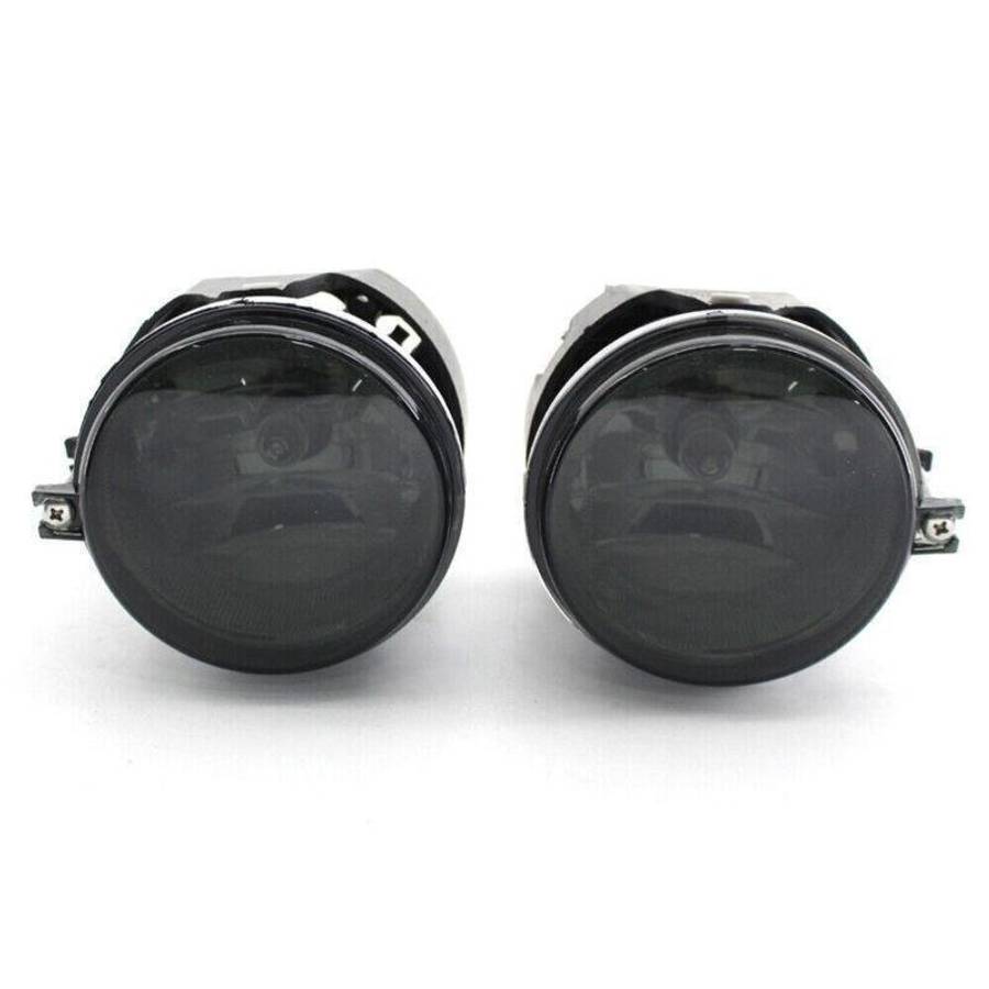 Fits 06-10 Dodge Charger/Challenger Smoke Lens Front Bumper Fog Light/Lamp