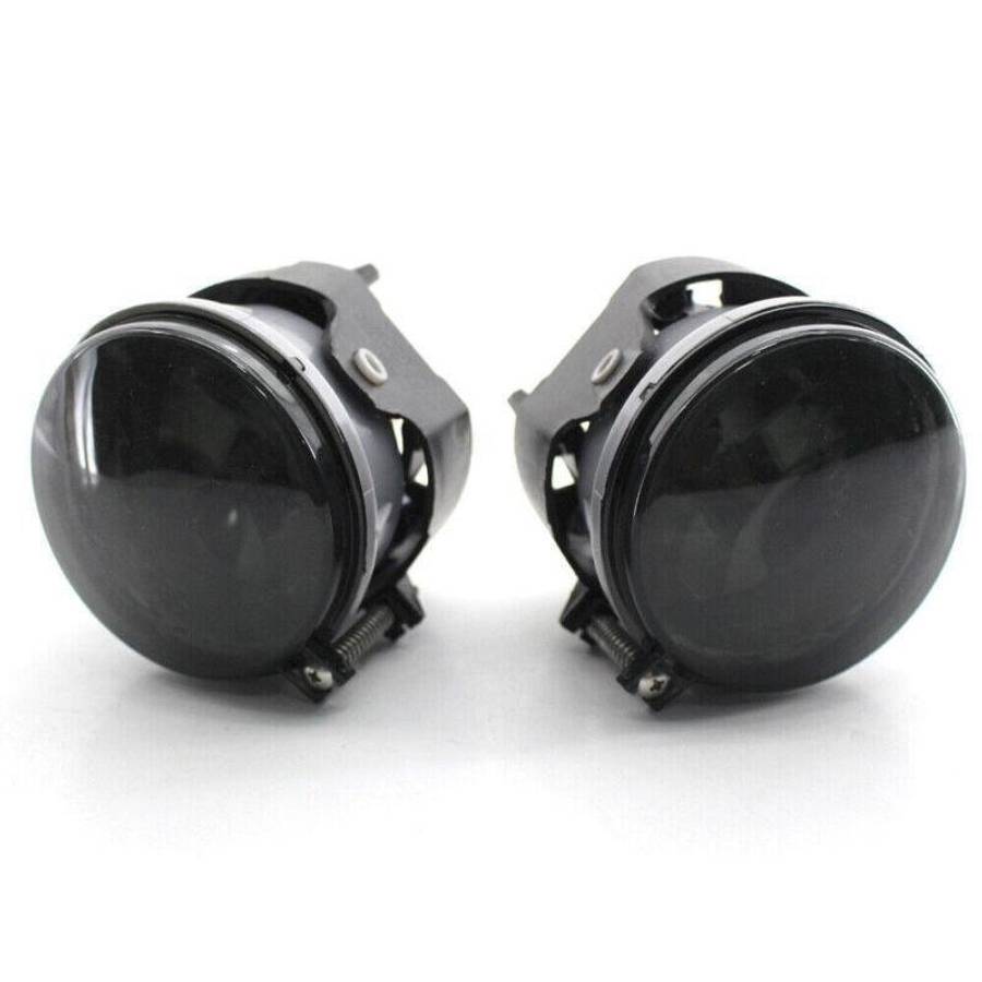 Fits 06-10 Dodge Charger/Challenger Smoke Lens Front Bumper Fog Light/Lamp