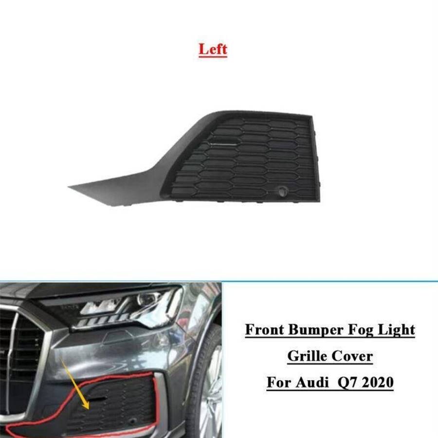 1pcs Front Bumper Fog Lamp Grille Cover Bezel For Audi Q7 2020 Left 4M0807681A
