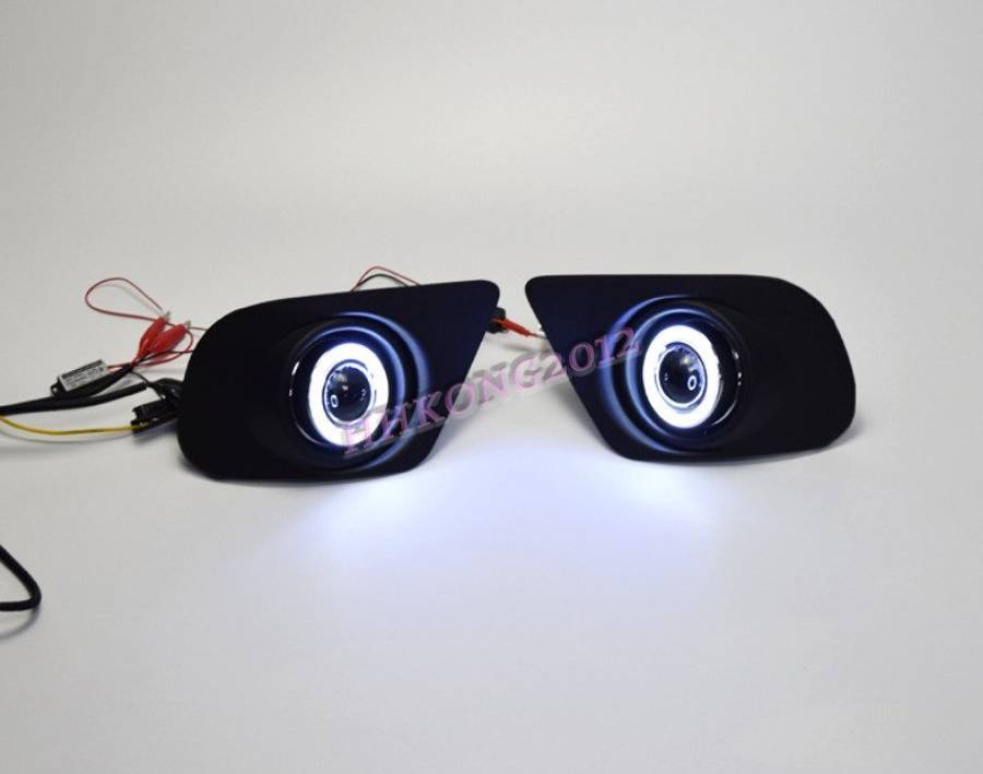 LED Daytime Running Light DRL Front Fog Light For Dodge Journey 2011-2019