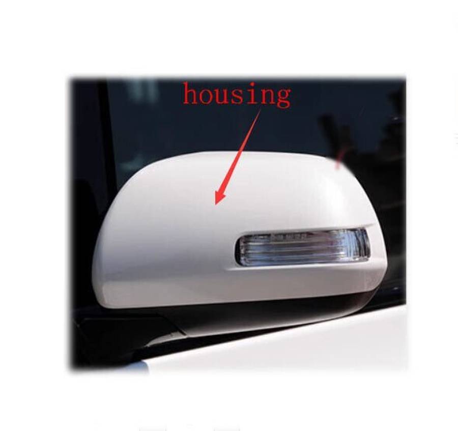 Side View Mirror Housing Ending Sale White Left For 10-14 Toyota Alphard MPV