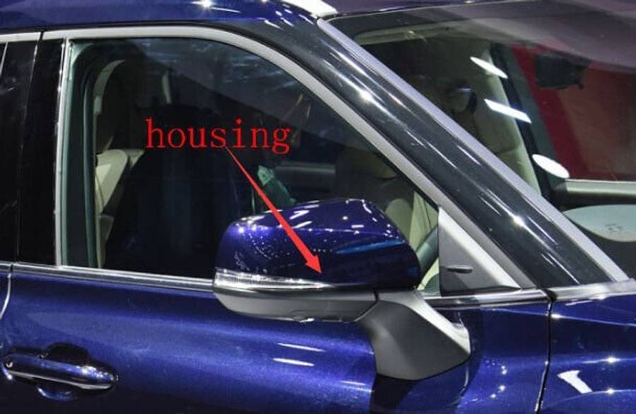 Side View Mirror Housing Part Blue Right For 22-23 Toyota Highlander UA7 SUV