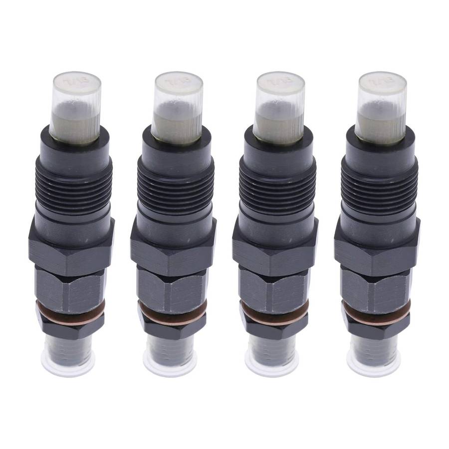 4X Fuel Injector Compatible with Hyundai Engine D4BH D4BF Truck H100 Terracan