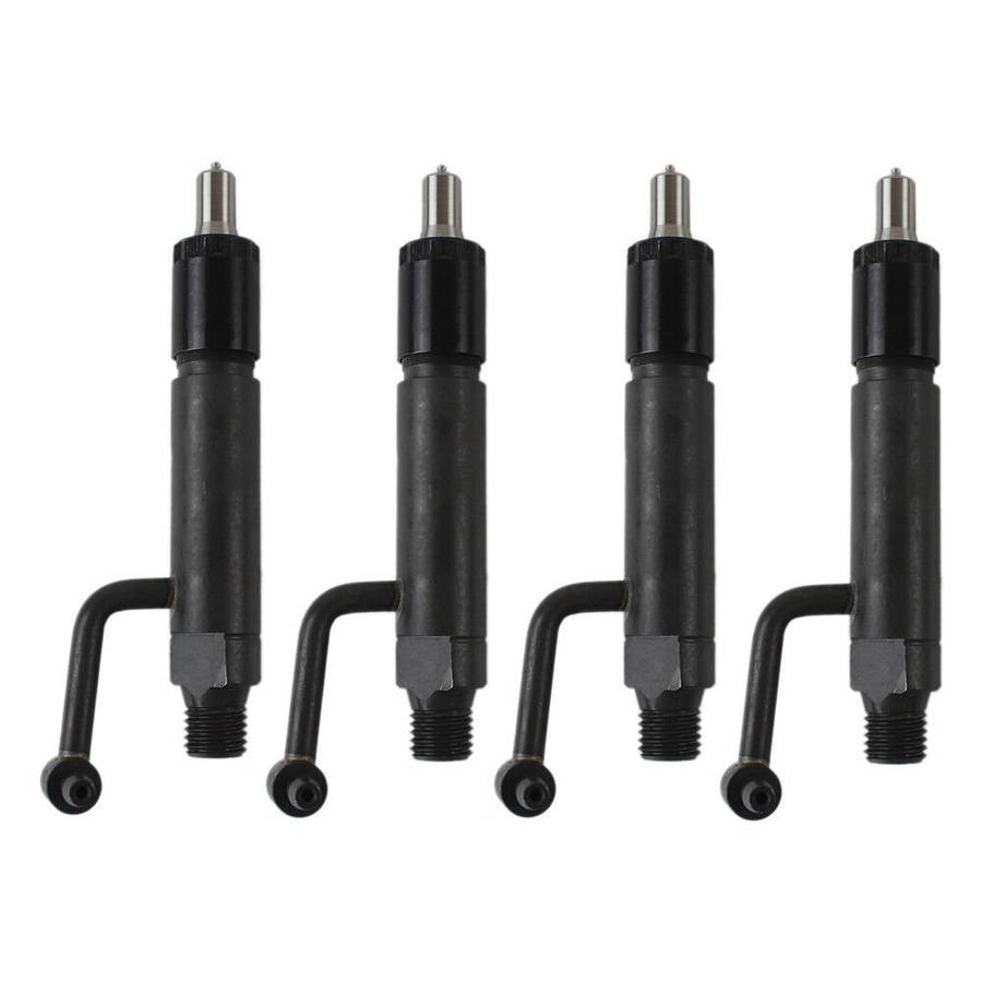 4Pcs 729671-53100 Fuel Injectors Compatible with Yanmar 4JH2-UTE 4JH2 Engine