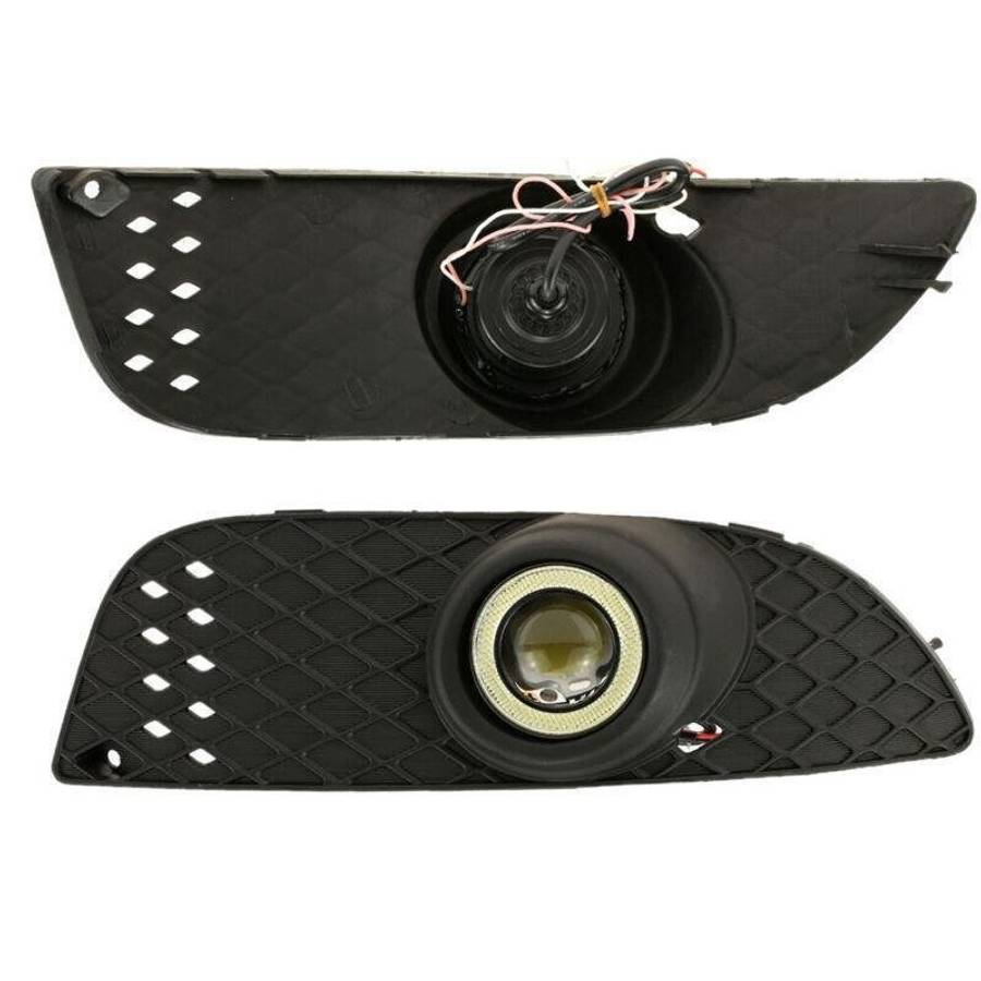 2X/Set For Mitsubishi Lancer 08-14 Grille &amp; Fog Light LED Lamp Angle/Devil Eyes