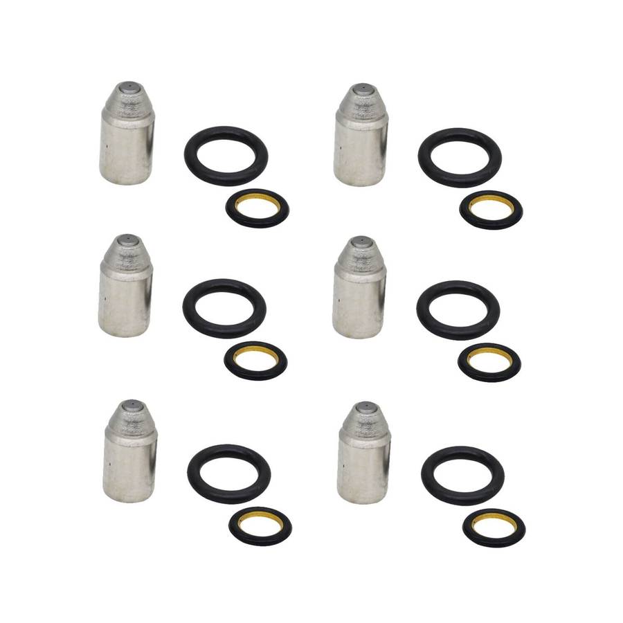 6pcs Fuel Injector Nozzle 8N4697 5M4086 9F0160 Compatible Caterpillar 3304 3306