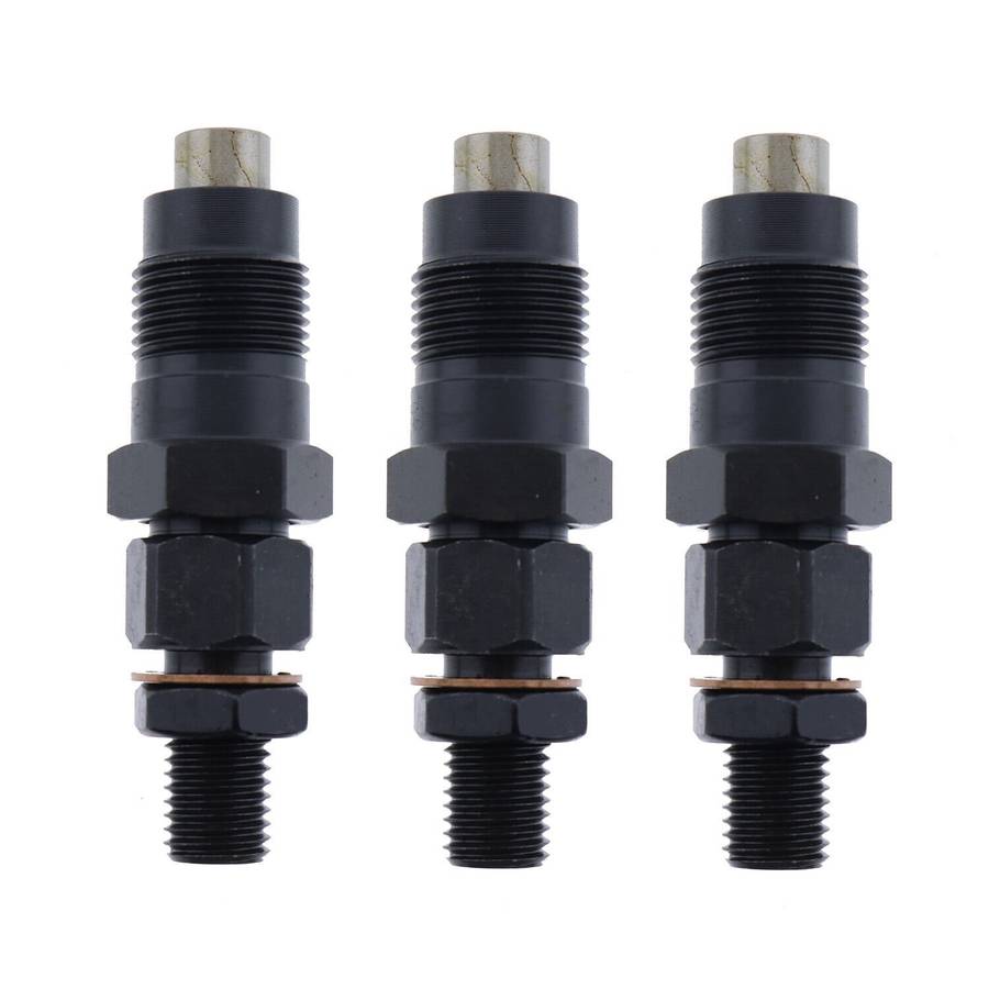 3 PCS Fuel Injector Compatible Kubota B7400HSD BX1500D BX1800D BX1830D BX1850D