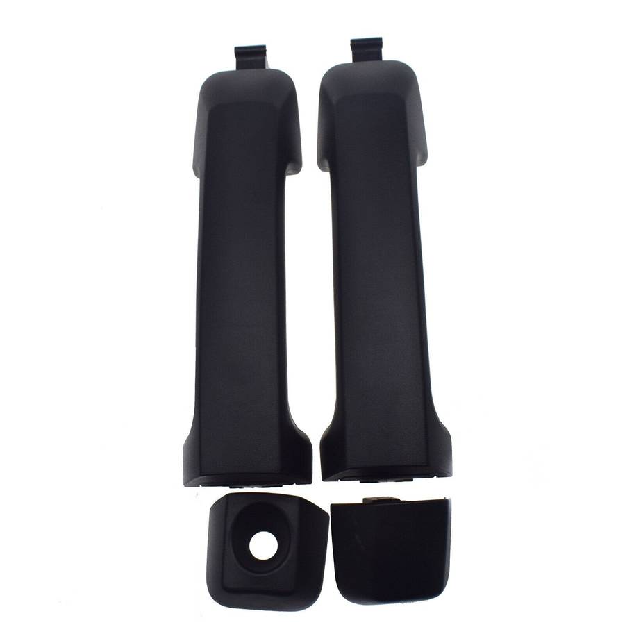 2PCS For Toyota Tundra Front Driver &amp; Passenger Side Exterior Door Handles Black