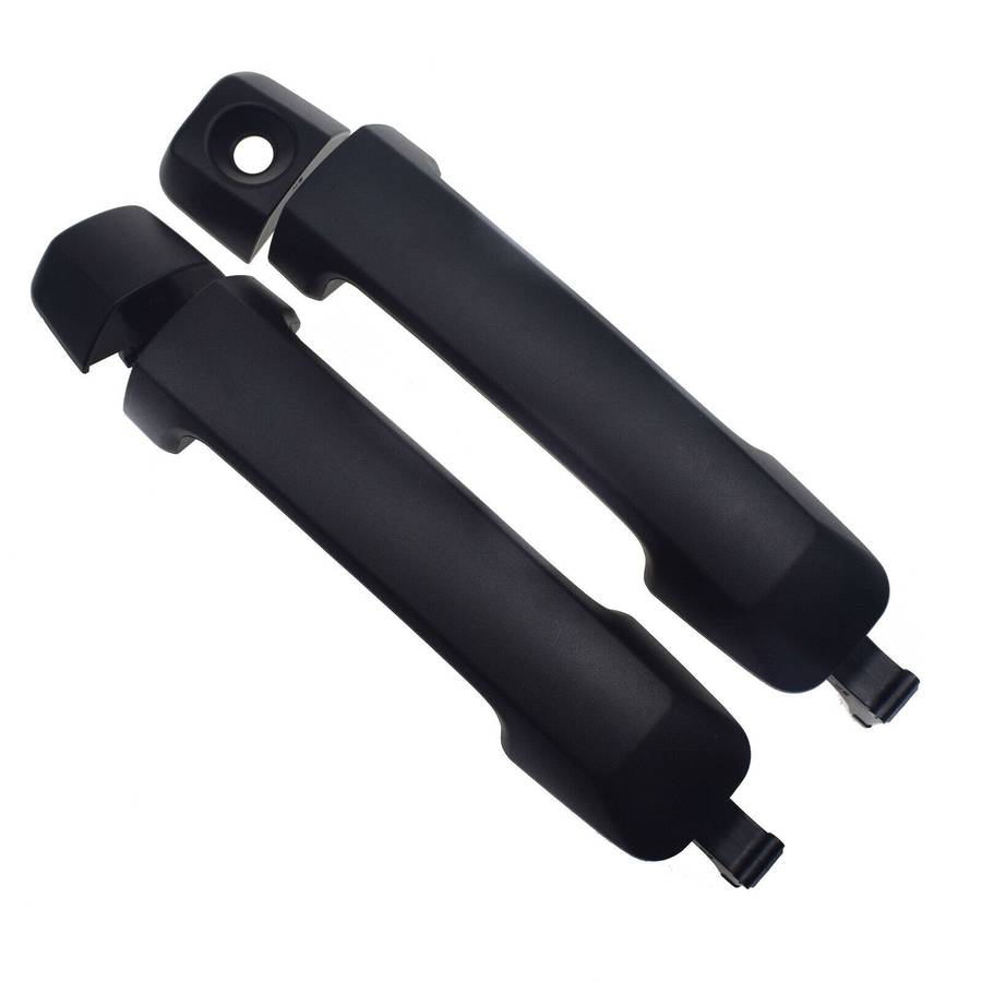 2PCS For Toyota Tundra Front Driver &amp; Passenger Side Exterior Door Handles Black