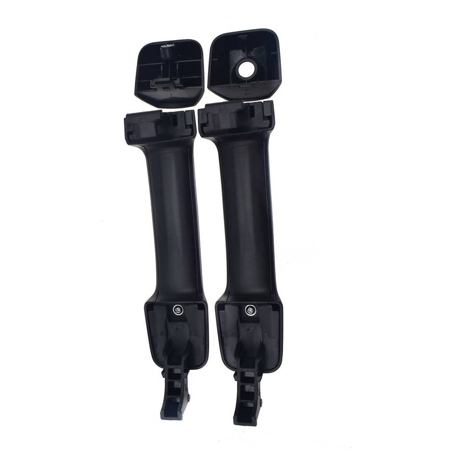 2PCS For Toyota Tundra Front Driver &amp; Passenger Side Exterior Door Handles Black