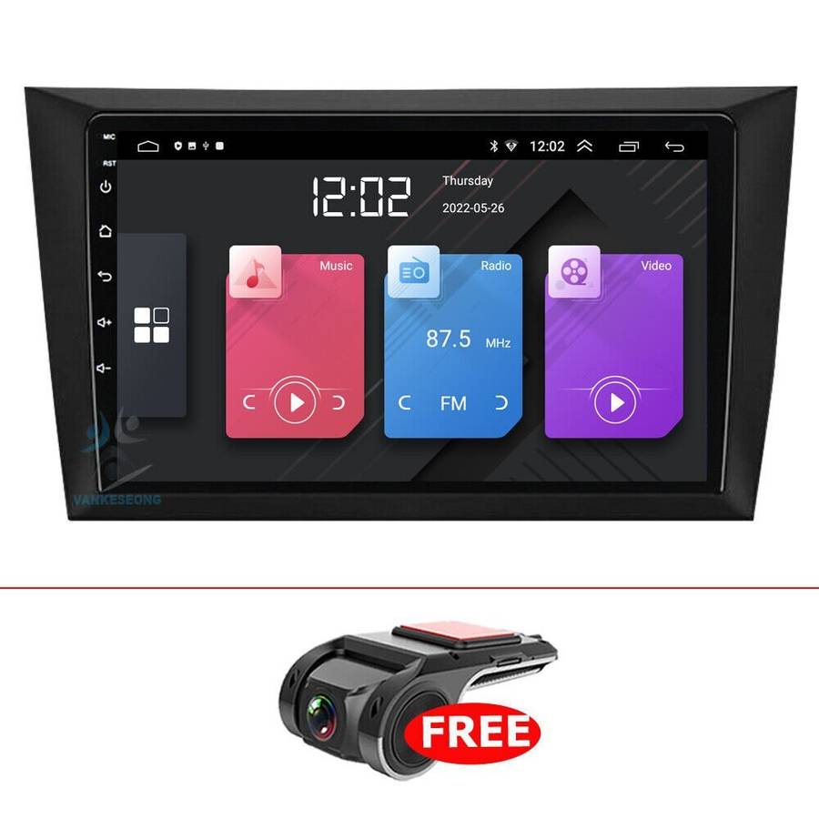 9"Android 11 Head Unit CarPlay GPS SatNav DAB+Radio WiFi for VW Golf 6 2008-2016