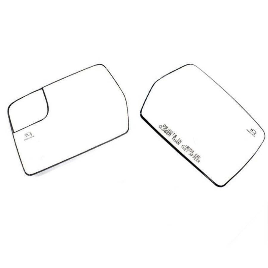 Pair Rear View Mirror Glass Heated For Ford F-150 F150 2011-2014 Right Left Side