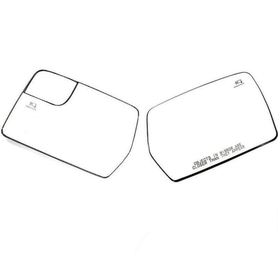 Pair Rear View Mirror Glass Heated For Ford F-150 F150 2011-2014 Right Left Side