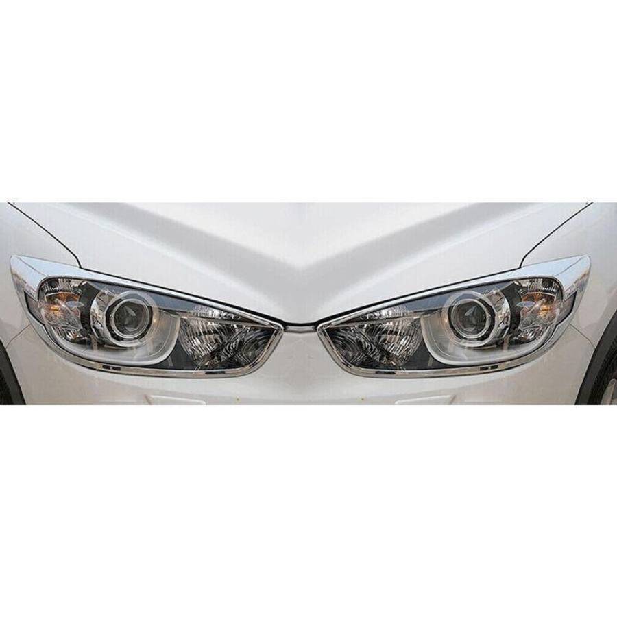 Fit For Mazda CX5 CX-5 13-15 14 1Pair Clear Headlight Lens Headlamp Shell Front