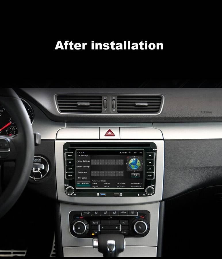 Android 13 Autoradio Carplay DSP GPS Sat Nav For VW Passat B6 B7 CC Carplay DAB+
