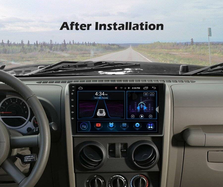 10.1" Android 12 CarPlay GPS Auto radio For Chrysler 300C Sebring Aspen 2008-2010