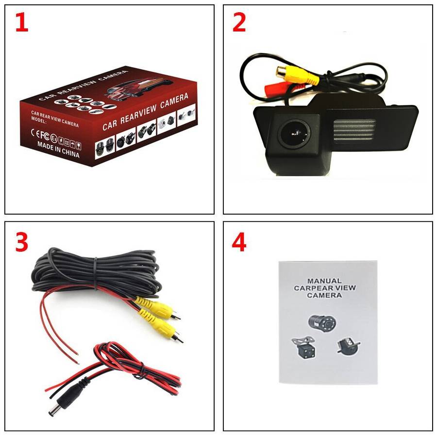 HD Auto Rear View Camera For Opel Astra J MK6 Insignia MK1 G09 Mokka