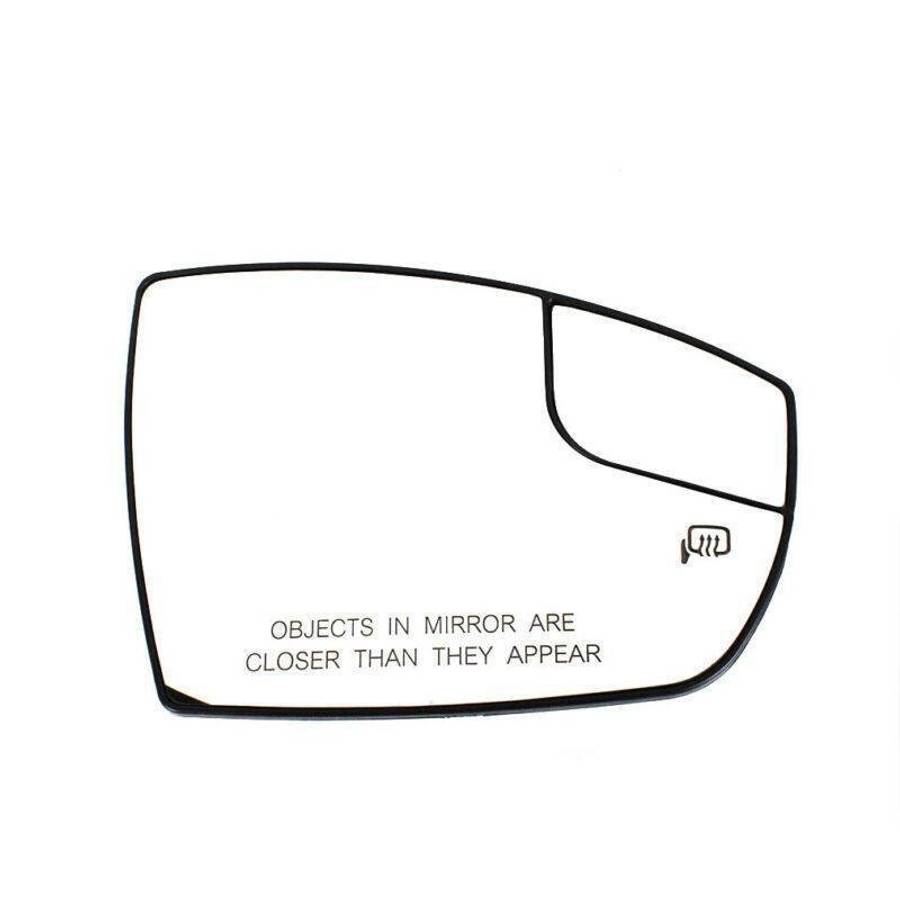 View Mirror Glass With Backing Plate For Ford Escape/C-Max 2013-2018 Right Side