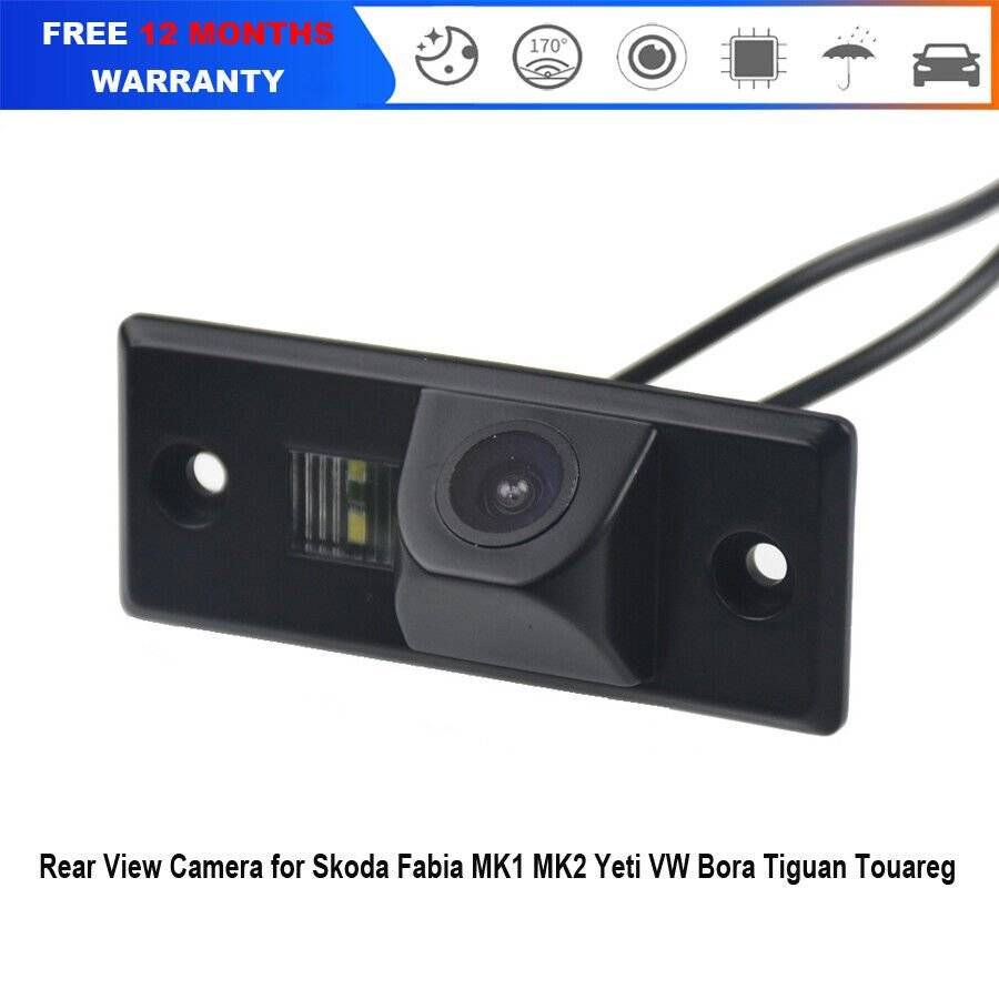HD Auto Rear View Camera For Porsche Cayenne MK1 Skoda Fabia MK1 MK2 Yeti