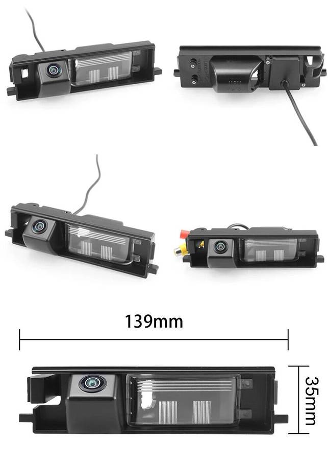 HD Auto Rear View Camera For Toyota RAV4 XA30 Aygo AB40 CCD