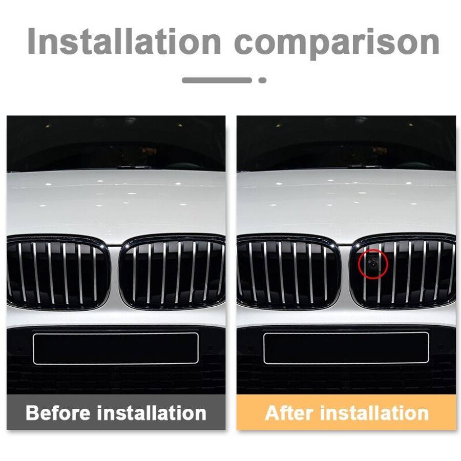 Grille Mounted HD front view camera For BMW X1 Series F48 2016-2022