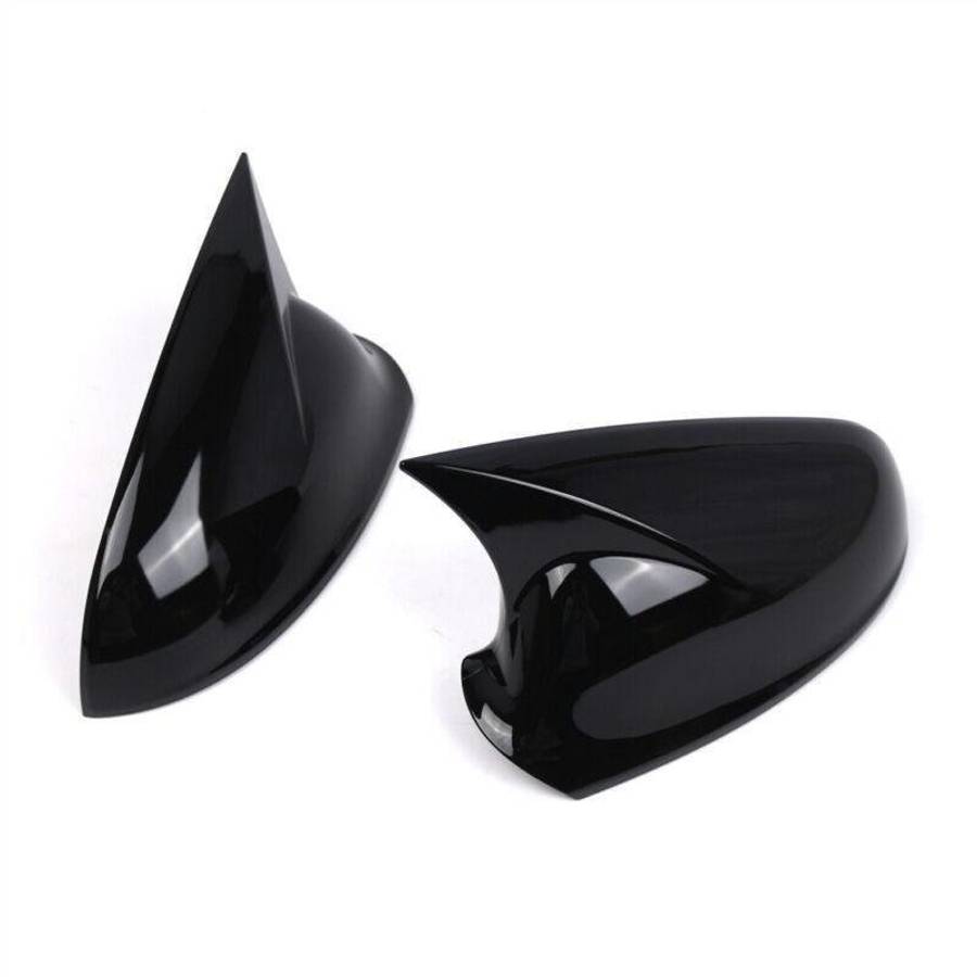 2x Rear View Wing Mirror Cover Caps For Opel Vauxhall Astra J MK6 2010-2016