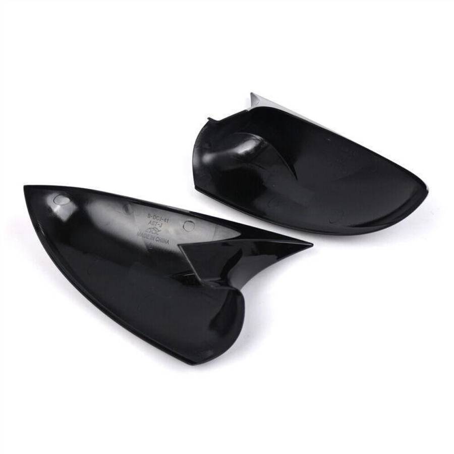 2x Rear View Wing Mirror Cover Caps For Opel Vauxhall Astra J MK6 2010-2016
