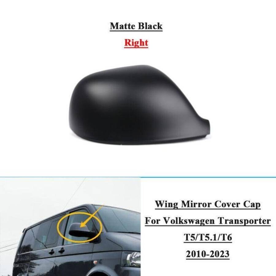 Wing Mirror Cover Cap For Volkswagen Transporter T5/T5.1/T6 2010-2023 Right MB