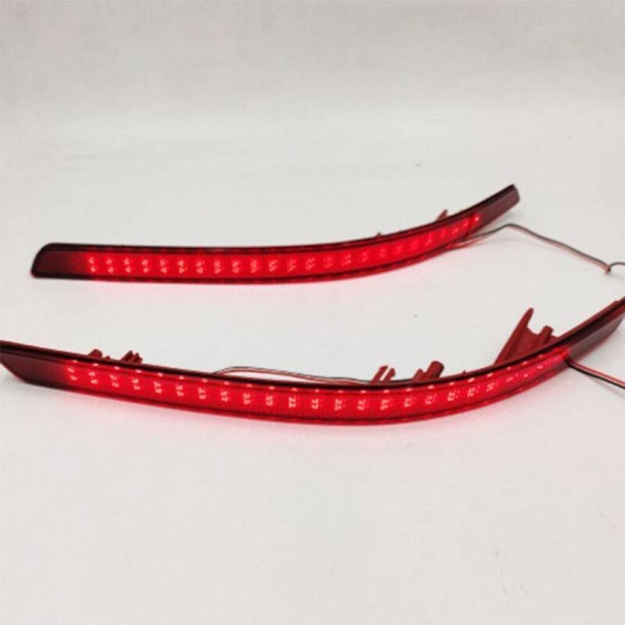 Rear Fog&amp;Brake Taillight Bumper Reflector Lights For Kia K5 2011-2013 Pair A
