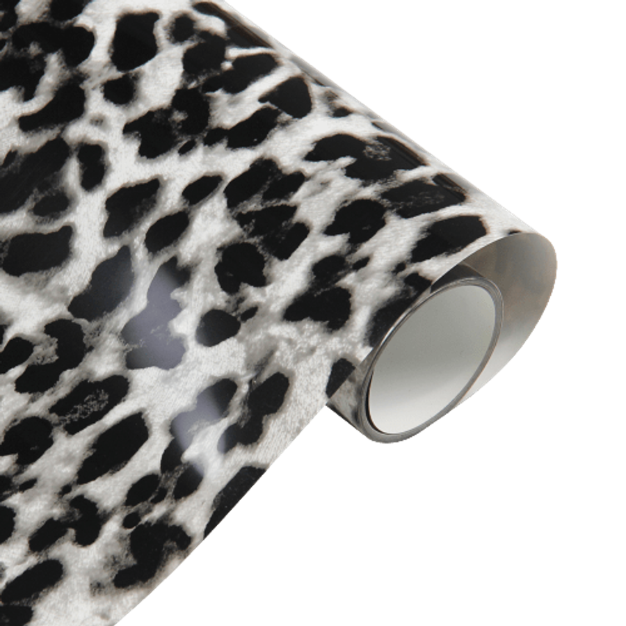 Leopard FlexVinyl - Pink Black & White
