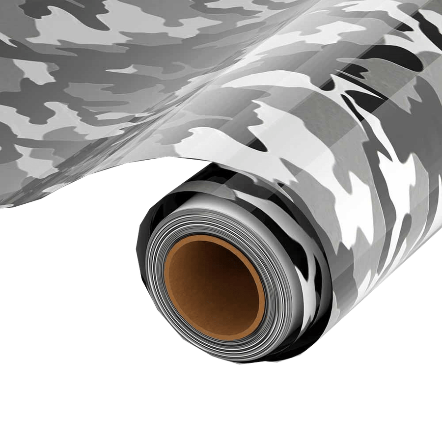 Camouflage FlexVinyl - Black & White