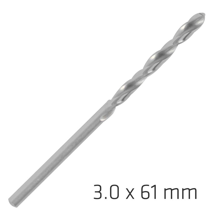 ALPEN PRO HSS 3MM DRILL DIN 338 RN 135 SPLIT POINT PLASTIC WALLET  (1, ALPEN