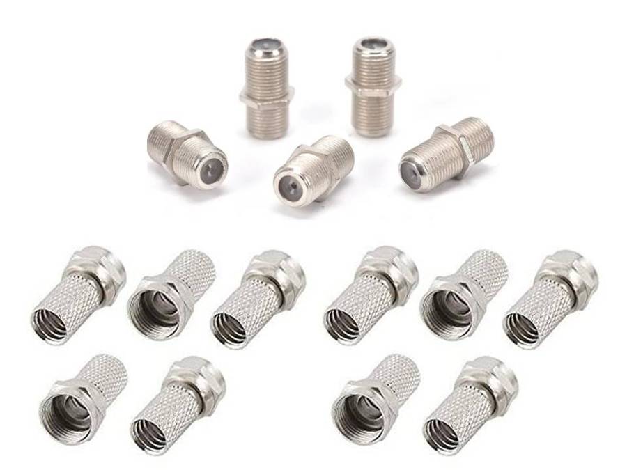 F Connector Coax Joining Kit Combo